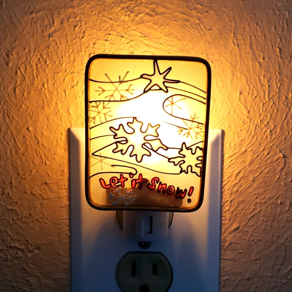 "Let It Snow" Nightlight